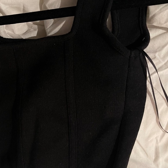 Zara Knit Corset Tank Top Size Small - Picture 6 of 7